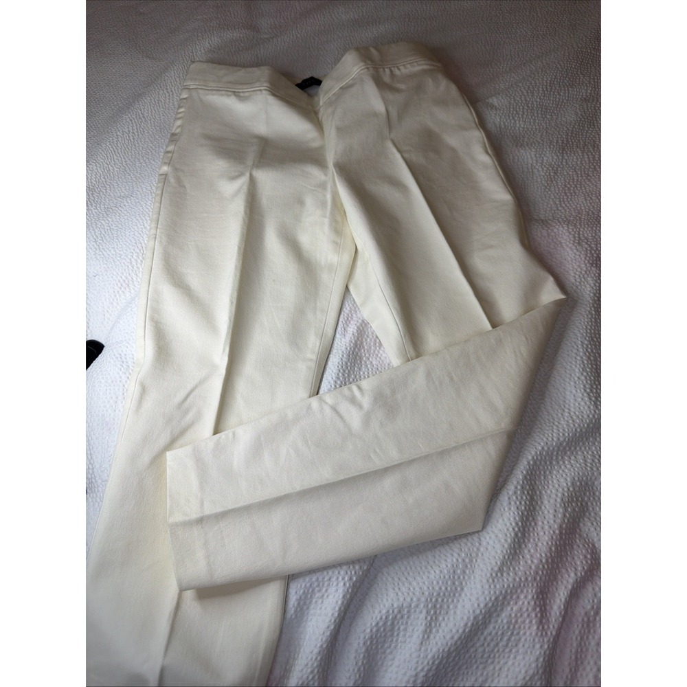 Talbots Essex Ankle Pants 4P Ivory
